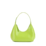 2023 New Women's One Shoulder Bag Half Moon Women Bag Female Fashion Split Leather Underarm Pouch